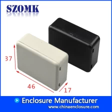 Cina design plastic box electronics plastic enclosure from SZOMK  AK-S-35   17*37*46mm produttore