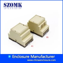 Cina din rail plastic enclosure for electronic component plastic enclosure box with 86*60*52mm AK80002 produttore