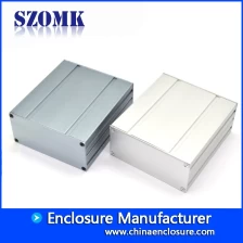 China electrical handheld custom aluminum extrusion boxes for pcb AK-C-B76 41*89*90mm manufacturer