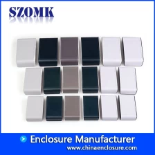 China compartimento padrão plástico do equipamento eletrônico para o dispositivo elétrico do szomk AK-S-02 23 * 55 * 95mm fabricante