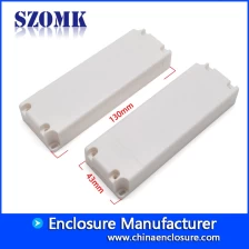 الصين factory cost abs plastic enlcosure electronic controller houisng LED size 130*43*21mm الصانع