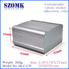 China high quality custom aluminum extrusion enclosure manufacturer from China AK-C-C55 manufacturer