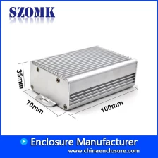 China hot sale OEM aluminum hdd extruded enclosure for pcb AK-C-B62 35*70*100mm manufacturer