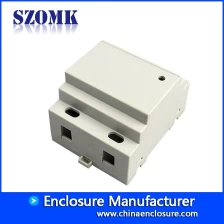 porcelana indusrial plc plastic din rail enclsoure for electronic device from szomk with  88*70*51mm fabricante