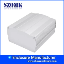 China new design aluminum electronic enclosure for generator power supply custom electronic project casing with 123*58*105mm manufacturer