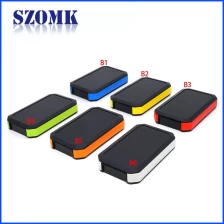 China new design color abs plastic waterproof handheld enclosure with battery holder size 171*95*33 AK-H-79a manufacturer