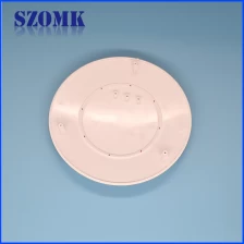 China new style whtie color rounded network wireless router electrical plastic enclosure AK-NW-42 manufacturer