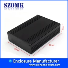 China outdoor electrical junction box extrusted aluminum shapes enclosure box with  23(H)*44(W)*free(L)mm manufacturer