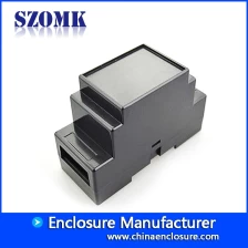 China plastic industrial din rail enclosure with  88*37*59mm custom plastic housing from szomk fabrikant