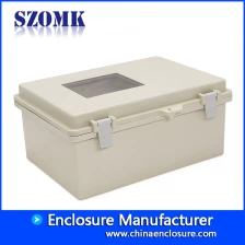 porcelana Caja de conexiones de montaje de polo con gabinete eléctrico impermeable 290x190x140mm Caja de proyecto Suministro / AK-B-F52C fabricante