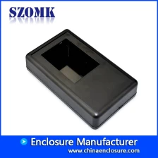 中国 small black electronics plastic enclosure waterproof plastics for led AK-S-53  27*66*110mm メーカー