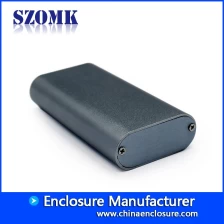 China small handheld aluminum extruded enclosure for  mobile power supply AK-C-B69 21*51*102mm manufacturer