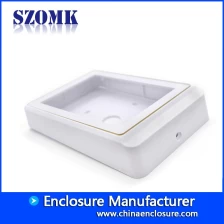 porcelana Szomk diy soporte de pared caja de plástico abs tarjeta de lector de caja de pantalla caso de LCD RFID fabricante