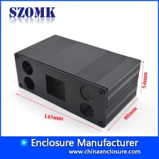 China Szomk elektrische box aluminium extrudiergehäuse elektronik Hersteller