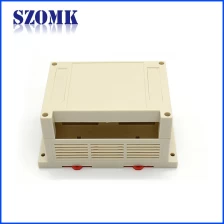 中国 szomk高品质abs适用于电子塑料DIN导轨安装外壳AK-P-10 145 * 90 * 72mm 制造商