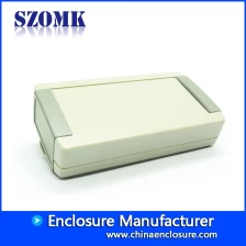 China szomk gabinete de projecto plástico eletrônica para pcb alternar abs projeto caixa alta qualidade abs material plástico caixa de junção ak-s-57 fabricante