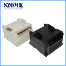 porcelana caja de plástico de riel din de venta superior para electrónica industrial AK-P-31 140 * 135 * 85 mm fabricante