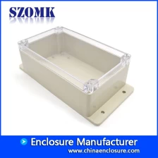 China waterproof plastic enclosure box outlet plastic electrical box electronic instrument enclosures  240*120*75 mm manufacturer