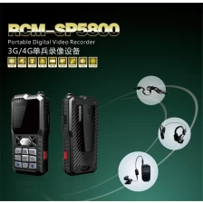 الصين Mobile handheld or wears monitoring police body worn camera الصانع