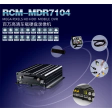 中国 4CH FULL D1 AHD vehicle mobile DVR 4ch HDD/Sd card MDVR with 3G/WIFI/GPS,RCM-MDVR7104series メーカー