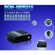 الصين Richmor mdvr مصنع، قناة 4 3G / 4G واي فاي، ونظام تحديد المواقع مزدوجة بطاقة SD سيارة DVR HD 720P موبايل DVR الصانع