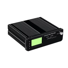 Китай 4channel hdd 1080P mobile dvr with 3channels RS232 +2channel RS485 connector, and with internal monitor производителя