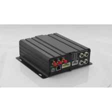China AHD/D1 mobile dvr 4ch /8ch H.264 mdvr with WCDMA 3G gps tracking support RFID Hersteller