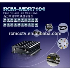 中国 WCDMA 3g LTE 4G WIFI GPS track 4CH AHD hdd mobile dvr support fatigue driving sensor,RCM-MDR7104series 制造商
