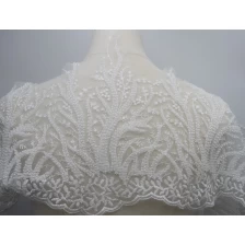 China Beaded Metallic Embroidery Lace Trimming manufacturer