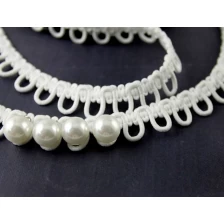 China China Factory Supply Button Loop Trim für Brautkleider Knopfabdeckung Hersteller