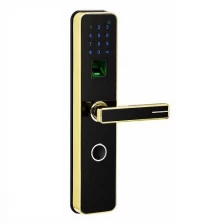 China Elektronisches digitales biometrisches Fingerabdruck-Türschloss ohne Schlüssel Hersteller