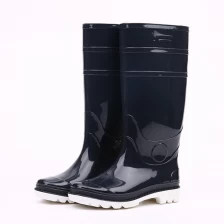 China 103-3 non safety glitter pvc rain boots manufacturer