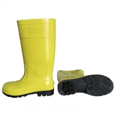 China 107Y steel toe glitter safety rain boot manufacturer