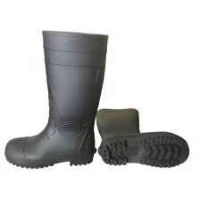 porcelana 108-3 botas de lluvia con punta de acero negro superventas fabricante