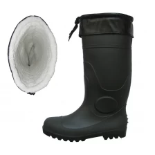 Çin BBS-CF pamuk sıcak astar kış PVC yağmur Boots üretici firma