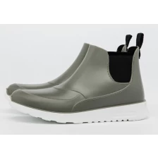 porcelana HNX-003 nuevo estilo impermeable botas de lluvia de tobillo para mujeres y hombres fabricante