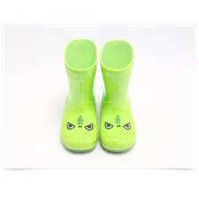 China KRB-003 groene mode coloful pvc regenlaarzen voor kinderen fabrikant