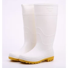 China KWYN food industry white pvc rain boots manufacturer