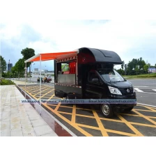 चीन ज़िला ब्रांड बड़ा खाद्य ट्रक, 4 x 2 आइस क्रीम वाहन बिक्री के लिए उत्पादक