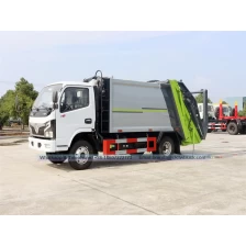 Китай DFAC 4x2 4-5 CBM Compactor Marbage Truck производителя