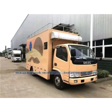 China DongFeng brand fashion model- mobile ice cream truck- fast food truck for sale manufacturer