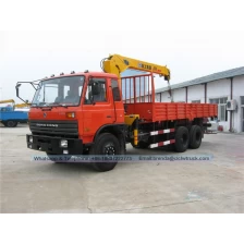 porcelana Dongfeng 6x4 8000kgs Boom Truck Mounted Crane, 8 tons Arm Crane Truck fabricante