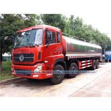 porcelana Continental Dongfeng 25CBM transporte de camiones 8x4 leche fresca fabricante