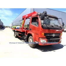 Китай Dongfeng Tow Truck 4ton с краном, поставщиком эвакуационного автомобиля, производителем автомобилей восстановления Китай производителя