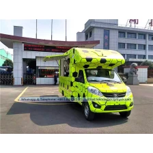 Tsina Foton brand 4x2 mini food truck, elctric food truck cart para sa sale Manufacturer