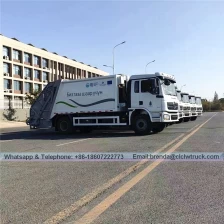 Китай Shacman 14 CBM Compactor Marbage Truck производителя