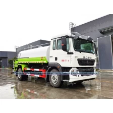porcelana Sinotruk Howo 4x2 2200 galón 10000 litros de agua camión de tanque de agua fabricante