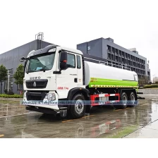 porcelana Sinotruk Howo 6x4 4400 Gal 20000 litros de agua de agua fabricante