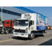 Китай Sinotruk Hooho холодильник-грузовик-морозильный морозильный грузовик с холодильником поставщик грузовиков China-Refrigerator Cargo Truck 7 Tons-4x2 Cargo Cargo Truck производителя