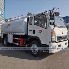 porcelana El precio más bajo y la calidad de alta calidad de 10000 litros Howo Fuel Oil Willer Truck con dispensador de combustible a la venta fabricante